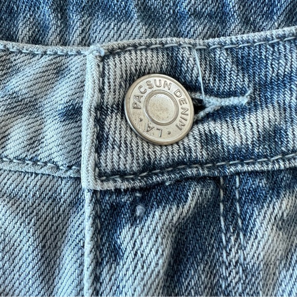 Pacsun // NWOT Women’s Mid-rise Split Color Jeans - Picture 5 of 7